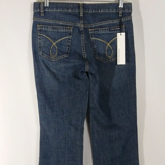Calvin Klein bootcut blue jeans women's size 27/4 - Picture 5 of 8